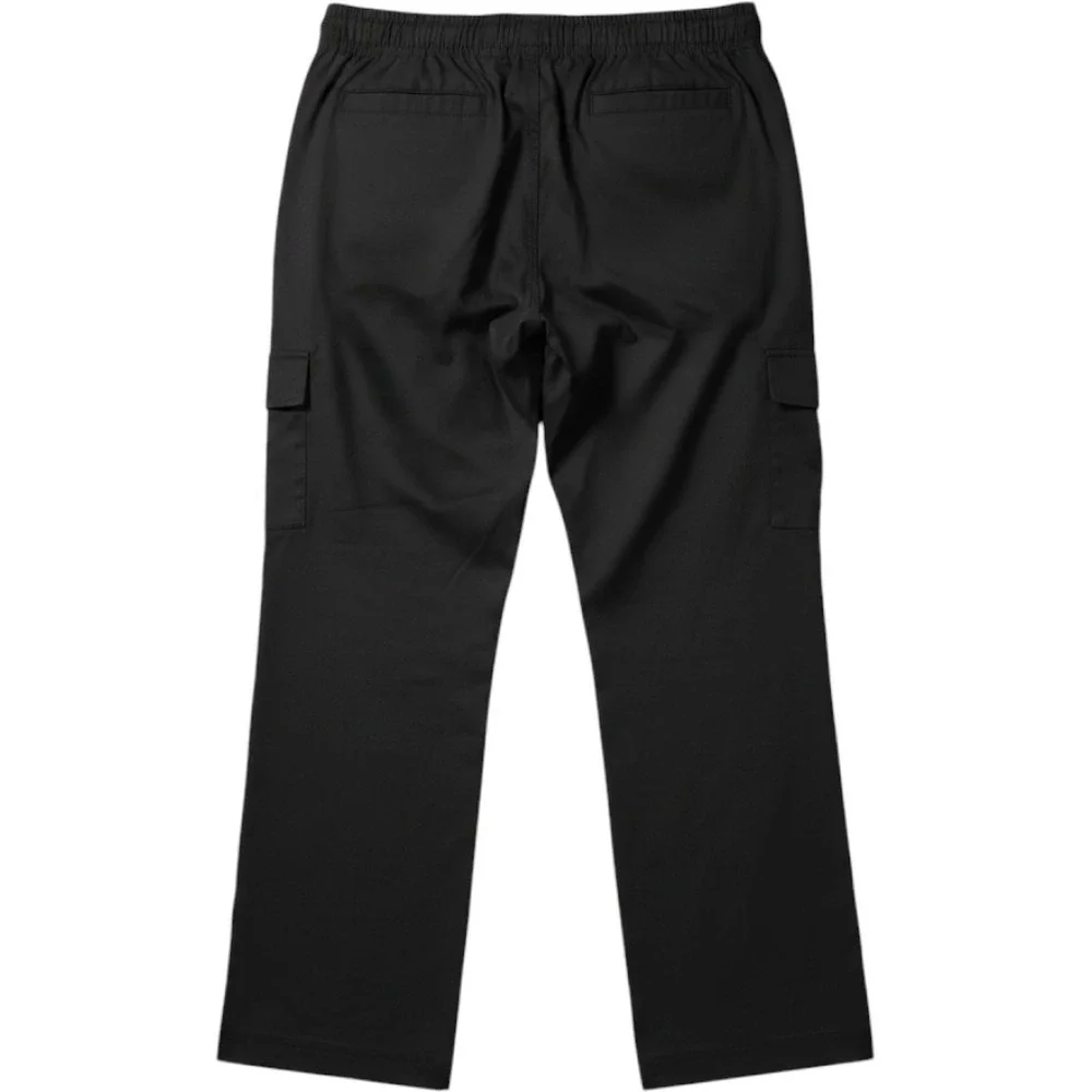 Chef Works Cargo Pants Black 3XL Elastic Drawstring Waist CPWO-BLK-3XL NEW